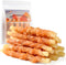 ASMPET Dog Treats Chews, Chicken Wrapped Cod Sticks, Rawhide Free & Grain