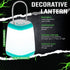 LitezAll Mini Lantern, Easy Pushbutton On/Off Camping Lantern, Energy Saving Battery Operated Lantern, Batteries