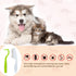 Pet Grooming Glove, Gentle Deshedding Brush Glove, Enhanced Five Finger Design for Dog & Cat with Long & Short Fur