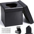 Tfulad 4-in-1 Outdoor Foldable Portable Toilet with Lid - Instant Setup, Waterproof, Odor-Proof,