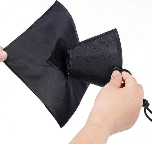 Small Dogs Graduation Caps: Black Hats with Yellow Tassel for Puppy Dogs & Cats Party Outfits Accessories