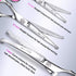 4CR 6 1 Gimars Professional Stainless Steel in Grooming Scissors for Dogs with Safety Round Tip, Heavy Duty Titanium