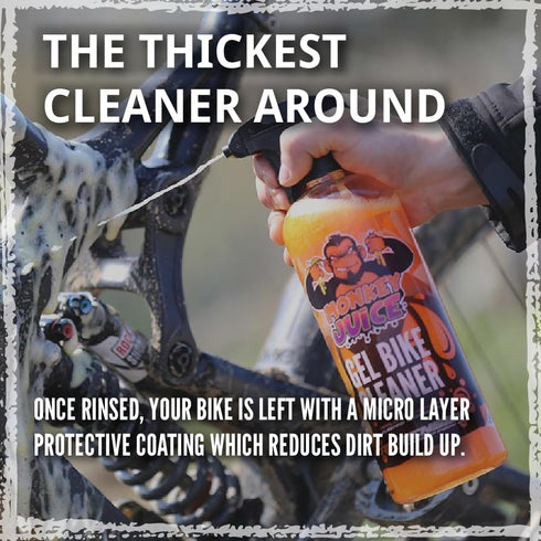Tru-Tension Monkey Juice Gel Bike Cleaner, Perfect for Road Riding, Off-Road, Commuting & Touring