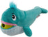 Outward Hound Nina Ottosson Big Mouthz Interactive Plush Dog Puzzle with Treat Ball, Blue