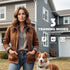 Dog Shock Collar, Training Collar with Remote for Small Medium Large Dogs, Rechargeable with Shock Mode, 3 Safe