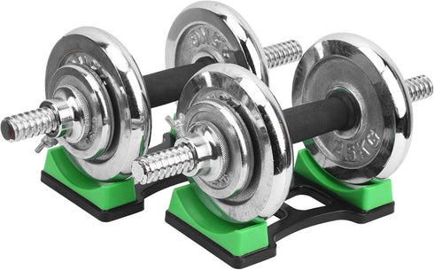 VGEBY Dumbbell Frame Stand, 2 Pcs ABS Bracket Mat, Portable Storage Frame for Fitness Equipment
