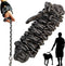 Dog Leash Metal Leashes with Pet Collar, Heavy Duty Anti Bite Chain Rope Hook for Medium and Large Dogs