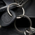 Side Pushing Titanium Key Rings for Key Carabiner, Quick Release EDC Split Rings
