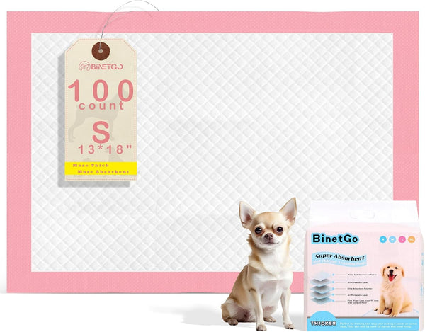 Puppy Pads Disposable Puppy Training Pads 13" x 18" -100 Count Puppy