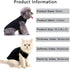Dog Shirts Puppy Clothes for Small Dogs, Comfortable Summer T-Shirts for Medium Dogs, Soft Cotton Tops (Black M)