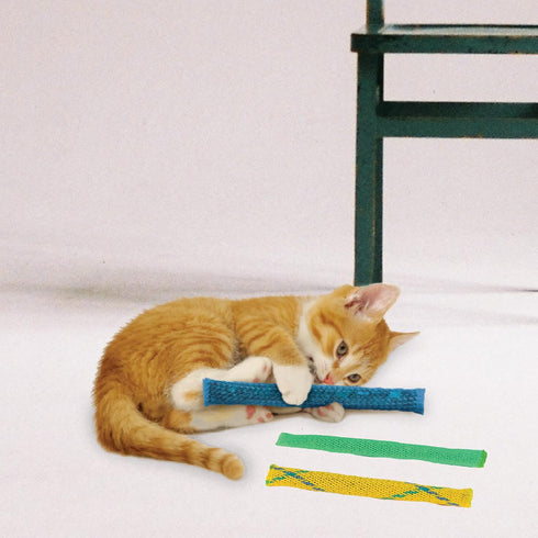Pioneer Pet Nip Nibblers Catnip Toy – 3 Pack – Catnip Filled Toys for Kittens and Indoor Cats