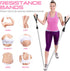 RENRANRING 150LBS Resistance Bands for Working Out, Exercise Bands Set with Handles for Muscle Training