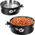 ShineMe 2 Pack Hanging Water Bowl, Stainless Steel Food and Water Bowls for Dog Cage, Crate, Kennel for Pets