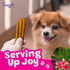 (1 Pack) Kalua Pork Rolls - Hawaiian Island Inspired Pork Pets Treats - Rawhide Free Pet Chews Long Lasting No Hide