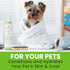 Deep Conditioning Treatment for Dogs, Detangling Conditioner with Aloe Vera Extract, Fragrance-Free