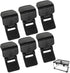 Totority 6pcs Cylinder Lock Clips for Snake Tank Aquarium, Escape Screen Clip for Glass Cover Support Holder