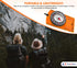 TurnOnSport Orienteering Compass - Advanced Scout Compass for Hiking, Camping, Backpacking - Best Survival Gifts for