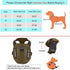 Petmolico Tactical Dog Harness with Leash, No Pull Harness for Medium Dogs, Hiking Training Military Service with