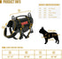 OneTigris Tactical Dog Harness, Military Vest with Handle for Small Dogs, Easy Control Training Walking
