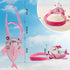 Anandming (4, Sea Shell Bags for Beach, Mesh Seashell Holder,Shelling Collecting Tools Travel Sand Toys Storage Bucket
