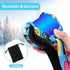Kids Ski Goggles, OTG Anti-fog Snowboard Goggles for Boys & Girls Youth with Non-Slip Strap