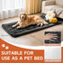 Tranquitas 24.5" 51") Backseat Pet Bed Mat, Dog Bed for Cars, Fit for Backseat Extenders, Car Seat Protector, Nonslip