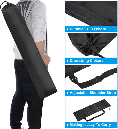 38x10 Inch PATIKIL Camp Chair Replacement Bag, Nylon Folding Camping Chair Carry Bag Tripod Case Bag with Handle