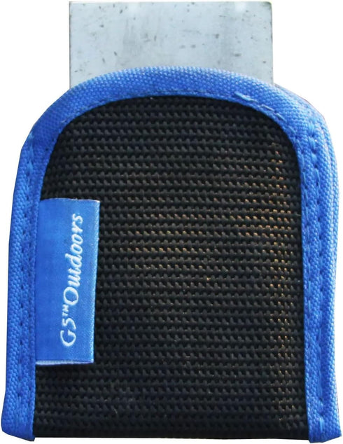 G5 Flat Diamond Stone Broadhead Sharpener for Montec Broadheads - Fine (1200) & Rough (600) Diamond Sides, Nylon Case