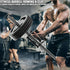 V Bar Row Landmine Handle Attachment for Barbell - Solid Double D Handle with Non-Slip Rubber Grip