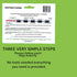 Golf Shaft Vibration Dampening Inserts - Metal Golf Shafts, Stops Unwanted Vibration, Includes 9 Inserts & Tool