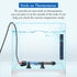 Adjustable Hitop Aquarium Heater 25W/50W/100W/300W, Submersible Glass Water Heater for 5 – 70 Gallon Fish Tank (50W)