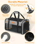 17x11x9.5 12 lbs PETUX Airline Approved Pet Carrier - in, Underseat, Top & Side Entry, Soft Sided Cat Dog Carrier