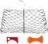 BestYiJo Castable Crab Trap, with Orange Thickened Braided line and Crab Ruler for catching catching Blue Crabs