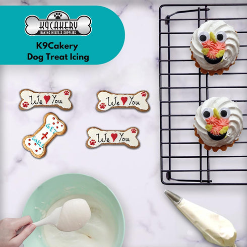 Magifrost Icing for Dog Treats, 10oz - Create Vibrantly and Dog-Safe Delights Made in The U.S.A.