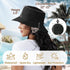Packable Waterproof Bucket Hat for Women and Men, UV Protection Sun Hat