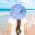 Kids Sun Hat for Girls, Mesh Bucket Hat with UV Protection for Ages 2-8, Foldable Fishing Hat