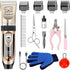 Dogs Hair Trimmer, Dogs Shaver Clippers Grooming Kit - Low Noise Cordless