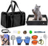 Cat Carrier with Litter Box - Soft-Sided Airline Approved Pet Carrier for Up to 20Lbs Small Medium Pets, Cat Essentials