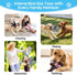 Bzonsmart Dog Squeaky Toys Tough Plush Chew Toys Bundle for Small Medium Large Dogs Interactive Dog Toys to Keep Them