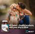 SAM-e for Small and Medium Adult Dogs, 60 Tablets, 90mg Active S-Adenosyl L-Methionine, Hepatic Health Supplement
