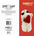 Multipet Lamb Chop Dog Plush Toy w/ Santa Hat, Extra Soft Plush, 6” Cream, Squeaky Toy for All Dogs