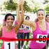 6 7.5 Inch Running Bib Numbers with Safety Pins for Marathon Sports Competition Events Tearproof Waterproof, x