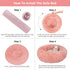 Nisrada Cat Beds for Indoor Cats, 20 Inch Dog Bed for Small Medium Large Dogs, Washable Round Pet Bed
