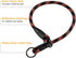 BronzeDog Rope Pro Training Dog Collar, Braided No Pull Quick Release Lead for Small Medium Large Dogs (M - 19.7" Long,