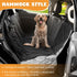 100% 600D (54" 59" Dog Car Seat Cover for Back Seat Waterproof, Long-Lasting and Soft Nonslip Backseat Dog Cover