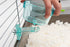 Lixit Quick Lock Removable Cage Bowls - 20oz Aqua Bowls for Rabbits, Birds, Dogs, Cats, and Small Animals