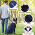 DORA BRIDAL Dog Tuxedo for Large Dogs, Formal Wedding Outfit with Bowtie and Bandana Set, XL, Blue