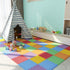 xinler 20 Gym Mats Colorful pcs Floor Mats with Edge Pieces, High-Density EVA Foam Anti-Fatigue Mat