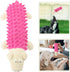 Dog Talking Toy, Squeaky Plush Silent Squeaker Dog Toothbrush Toy, Bite Sound Toy for Dogs