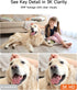 CINMOORE 2 Pack 5G 3K 5MP 2-Way 2.4G/5G Pet Camera Indoor with Phone App, Cat Dog Camera with Speaker, Cameras for Home